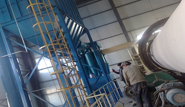 寧夏科峻建材有限公司，脫硫石膏粉生產(chǎn)線